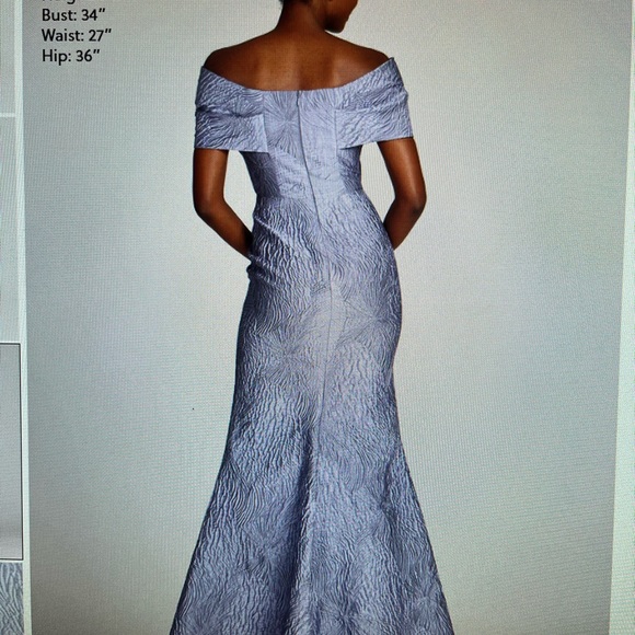 Ricki Freeman TERI JON size 16 (altered). I’m 5’4”- brighter blue - Picture 3 of 15